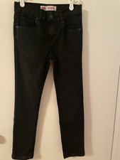 Levi Boys 510 Performance 510 Skinny Jeans, Black, Size 10 reg, Excellent