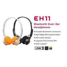 FIIO EH11 On-Ear Bluetooth Headphones with LDAC Hi-Res Audio, 30H Battery