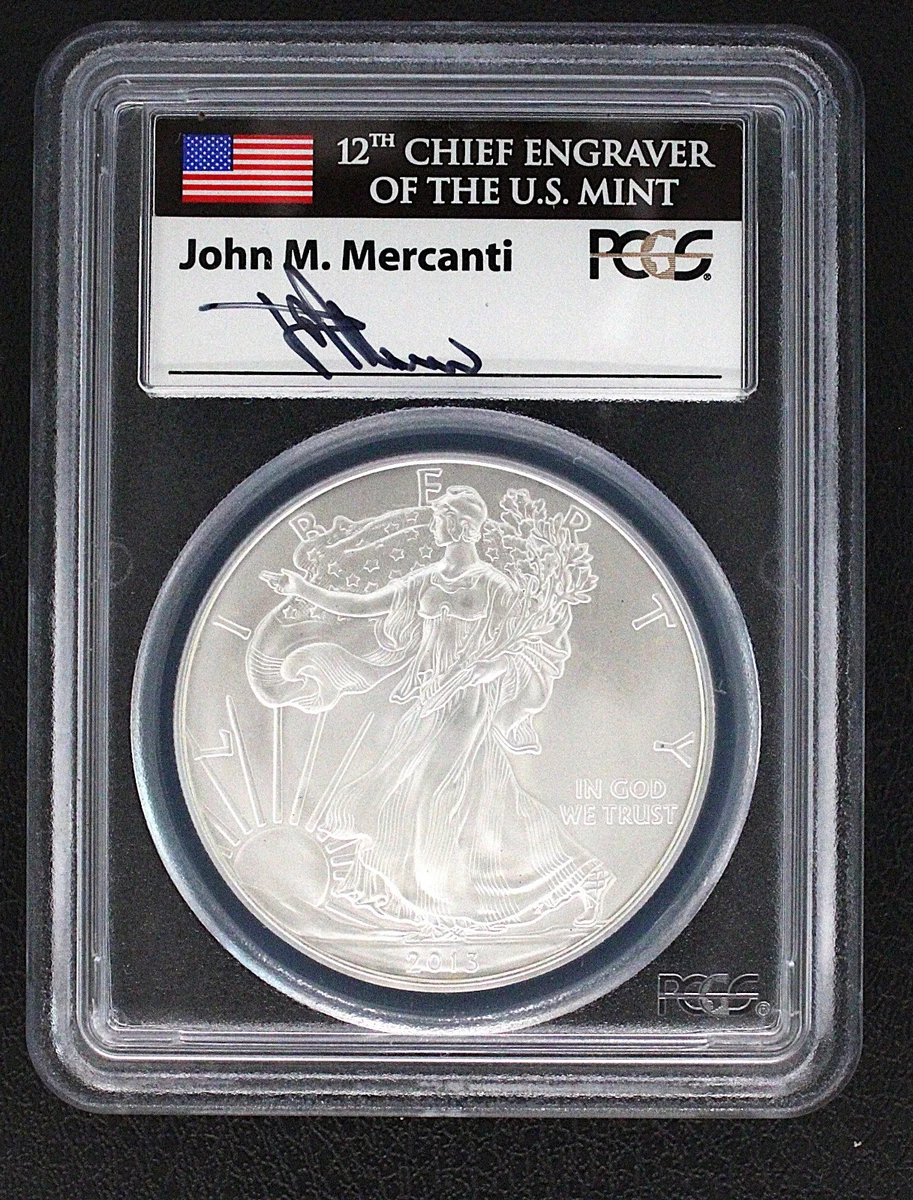 American Eagle MS 70 Graded 2013 Silver Bullion Coins for sale | eBay