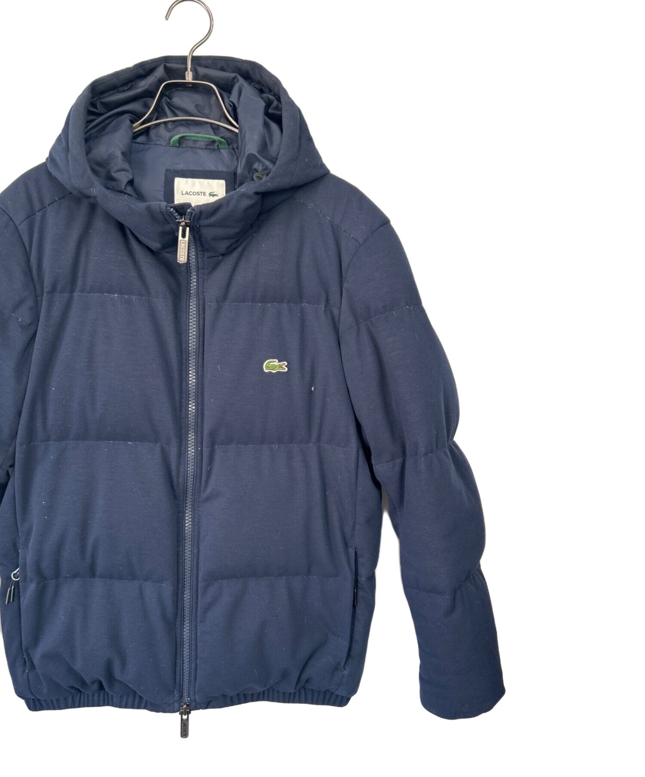 LACOSTE Down jacket Size: M Navy Men BH102EL thumbnail 14