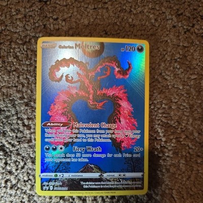 2023 Pokemon Sword & Shield Galarian Moltres Promo SWSH284 Holo