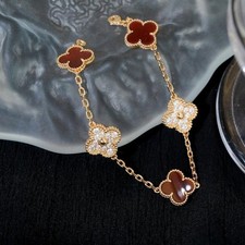 Van Cleef & Arpels Alhambra 5 Motifs Bracelet