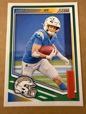 LADD MCCONKEY 2-Card Lot 2025 SCORE #65 & CELEBRATION Chargers