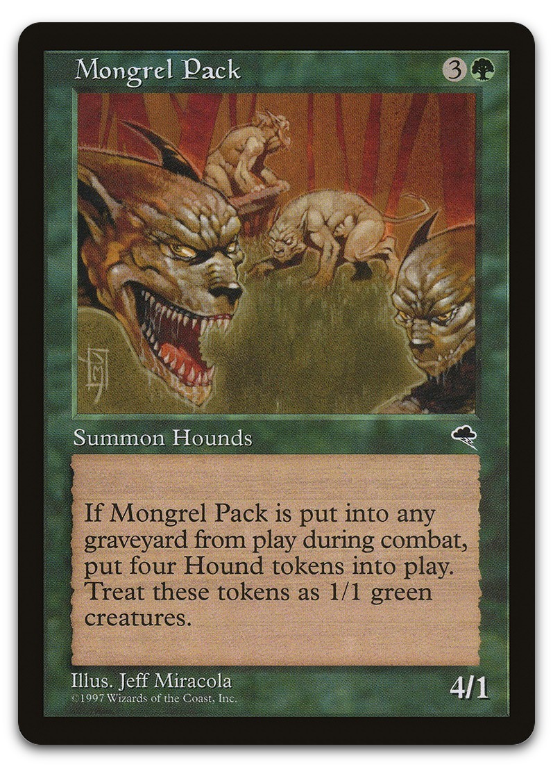 Mongrel Pack #237 (LP) Tempest TMP Magic MTG