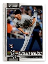 Wikelman Gonzalez RC Rookie 2026 Topps #167 White Sox Centered Mint to Gem