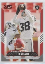 2021 Score Red Jeff Heath #229 fm0