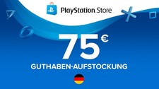 PlayStation Network Card PSN 75 Euro Guthaben Code Deutschland Chatnachricht