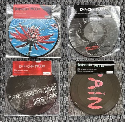 4x Depeche Mode - Precious, JTR, APTIUT & SW, 7 