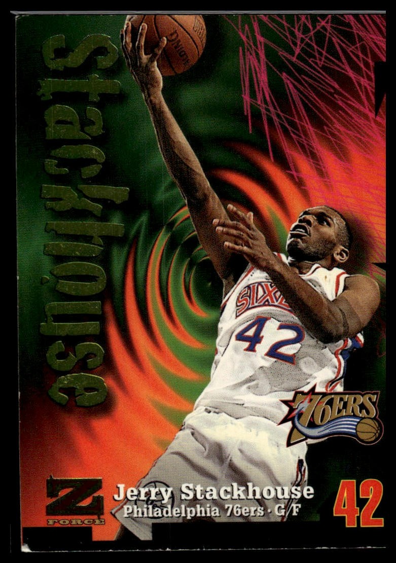 1997-98 SkyBox Z-Force #84 Jerry Stackhouse