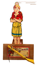 Grand Jeu avec Cible Le Roi des Archers Wiliam Tell 135Cm + Coffret 1920-30