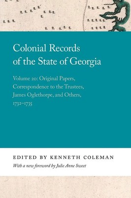 Colonial Records of the State of Georgia Kenneth Coleman Taschenbuch Englisch