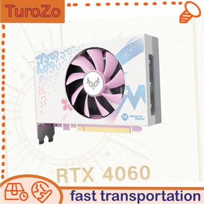 TDP-115W Zephyr RTX4060 ITX GPU GDDR6 8G 8PIN 3*DP+HDMI 170*106*42MM New