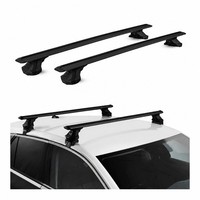 DachträGer FüR Renault MéGane IV 2016-2024 Aluminium 2 StüCk 75 Kg TÜV Schwarz