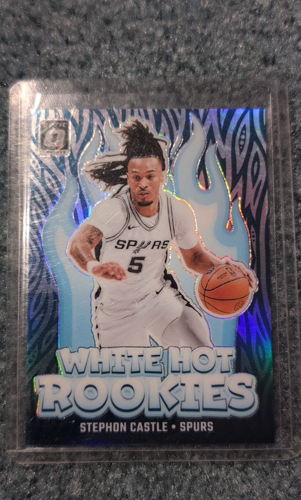 2024-25 Panini Donruss Optic - White Hot Rookies Stephon Castle #6 Holo Prizm...