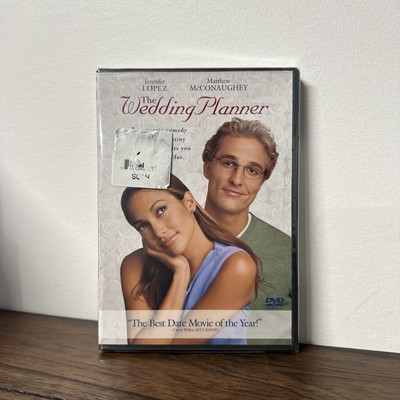 The Wedding Planner New Sealed DVD Widescreen Jennifer Lopez McConaughey Rom-Com