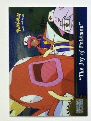 Pokemon 2000 Topps TV Series 2 Card 'The Joy of Pokémon' OR9 - Foil