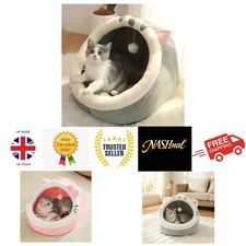 Cat House - Cute Plush cat Cave Bed Tent for Comfort and Warmth