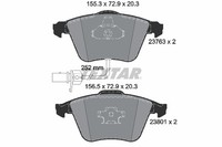 Bremsbelagsatz FÜR Audi A6 C6 Avant (4F5), Audi A6 C6 (4F2) - Textar 2376302