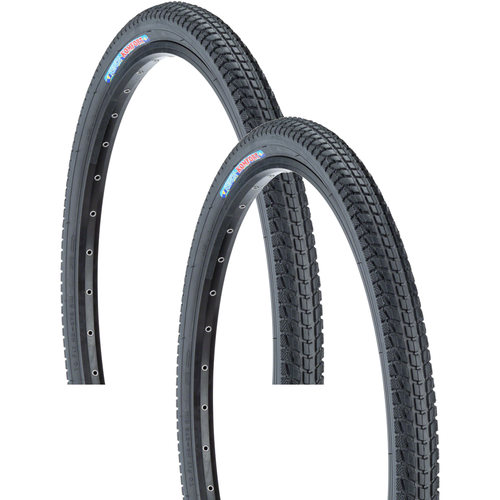 Pack of 2 Kenda Komfort Tire 26 x 1.95 Clincher Wire Black 60tpi - Picture 1 of 2
