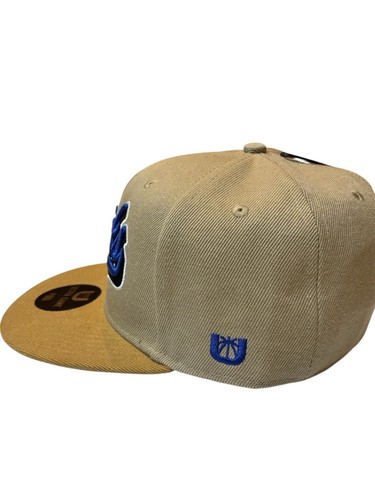 New York Knicks Snapback Hat Tan Adjustable Cap Ultra Game NBA Basketball NWT - Picture 7 of 15
