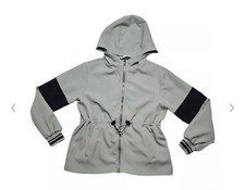 Zara Girls Jacket Olive/black Size 13-14 Pre Love Condition