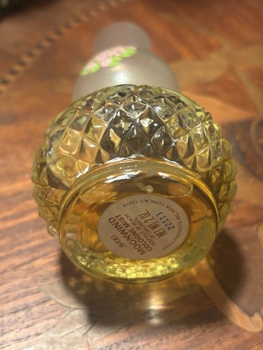 Vintage Avon Kaminlampe Floral Moonwind Cologne Mist 2 flüssige Unzen voll ohne Box - Bild 3 von 4