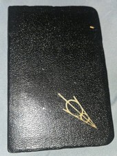 1937 FORD DEALERSHIP VINTAGE NOTE BOOK MEMO V8 Emblem Dude Motor Sales Lanark Il