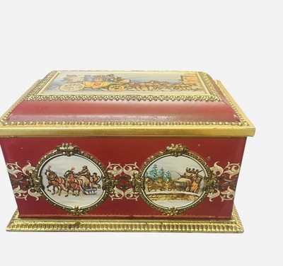 Klann Quality Empty Tin Made in West Germany 6.7'' x 4.6'' x 3.5'' 