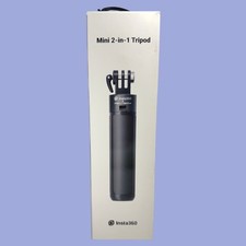 Insta360 Mini 2-in-1 Tripod Selfie Stick CINSAAVB Black for Action Cameras