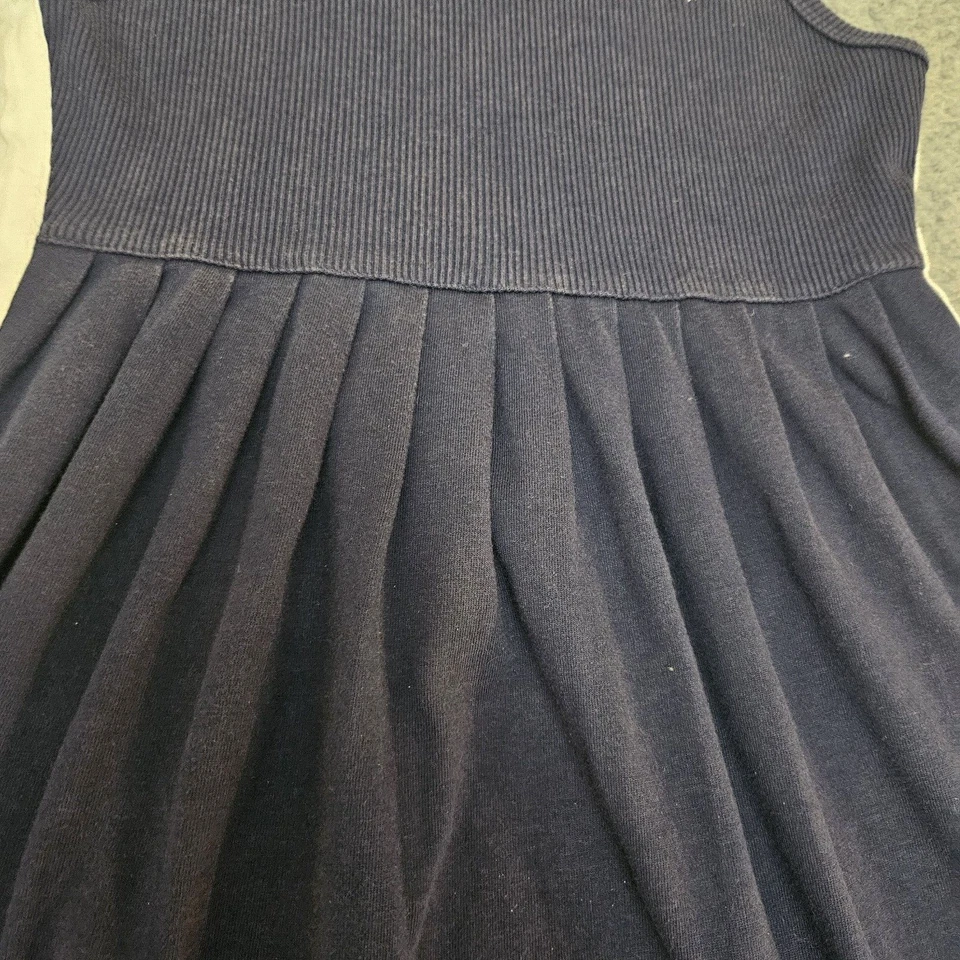 Vestido Polo Ralph Lauren Niñas Azul Marino Talla L (12/14) Sin Capucha Foto 3 de 4