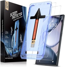 MAGIC JOHN 2 Pack for Samsung Galaxy S25 Ultra Tempered Glass Screen Protector,