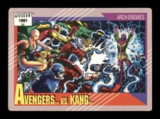 Avengers vs. Kang 96 Impel Marvel 1991 Trading Card TCG CCG