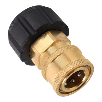 #ad Pressure Washer Hose Coupler Adapter Kit with Leakproof Connector for Washer Use $22.35