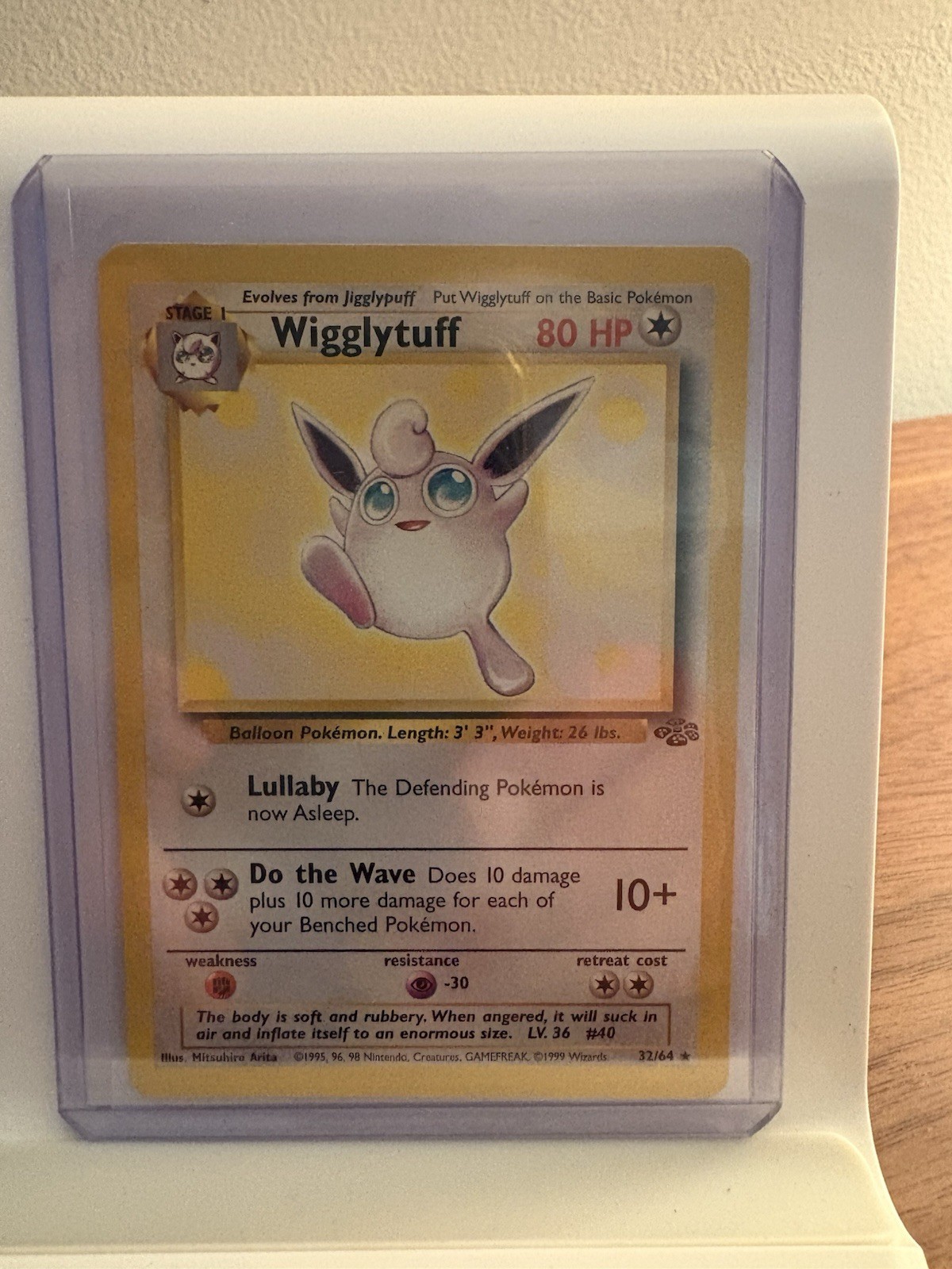Wigglytuff - Pokemon Jungle 31/64 (Moderately Played)