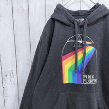 Vintage Pink FLOYD Pink Floyd Sweatshirt Hoodie L Grey