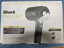Shark HD112BKCCO HyperAIR IQ Ionic Hair Dryer 2-in-1 Concentrator  + Diffuser