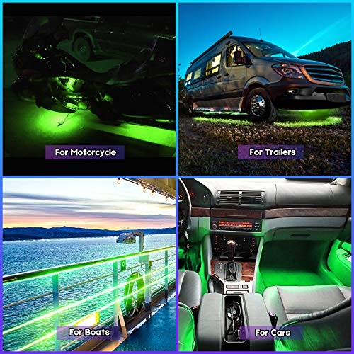 24 Inch Car Led Strip Light Cuttable 12V for Car Automotive Motorcycle Green - Picture 5 of 7