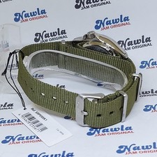 Brand New Seiko 5 Sports SRPE65K1 Automatic Dial Green Nylon AUtomatic BNIB NOS 3