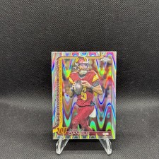 2025 Topps Chrome Jayden Daniels RayWave Refractor QB Washington Commanders