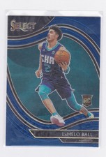 LAMELO BALL 2021-22 SELECT COURTSIDE ROOKIE BLUE HORNETS #298