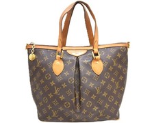 Auth Louis Vuitton Palermo PM Hand Bag Monogram Canvas M40145 LV 53860