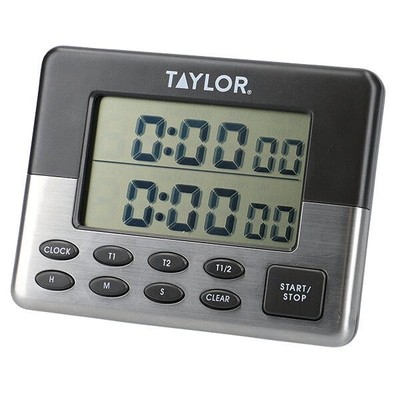 Taylor Pro Edelstahl Dual Event Digital Timer