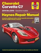 Chevrolet Corvette C7 (2014-2019) Haynes shop service Repair Tech Manual book