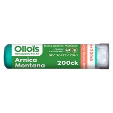 Ollois, Arnica Montana Organic Pellets 200 Ck, 200CK, 80 Count