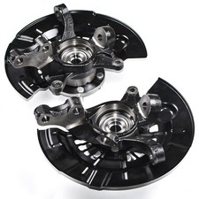 Pair Front Steering Knuckle Wheel Hub Bearing For Toyota Camry 2.4l 2007-2009