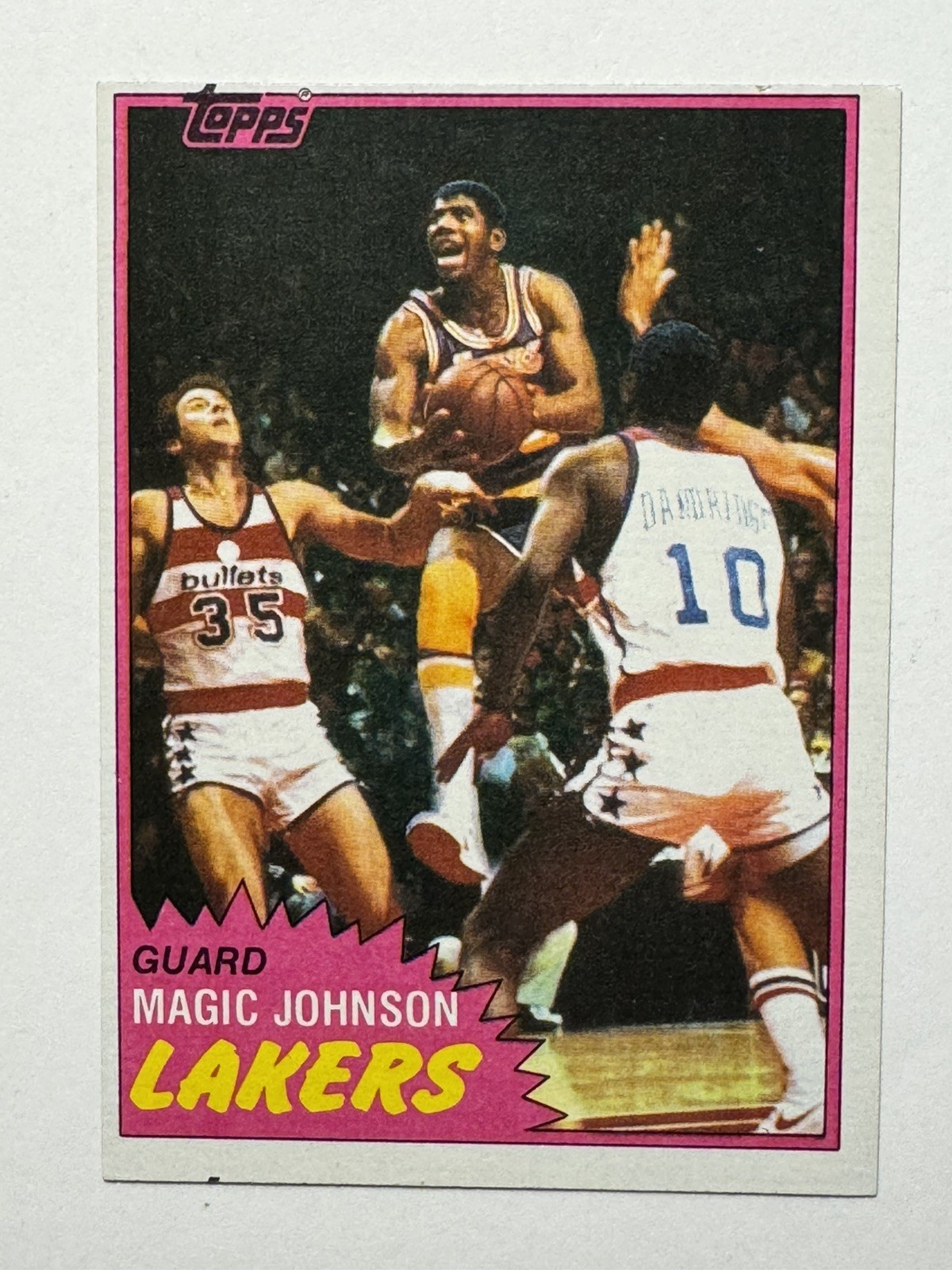 1981-82 Topps - Magic Johnson #21🤩🤩🤩🤩🤩