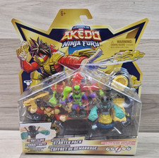 Legends of Akedo Ninja Fury Tornado Attack Battling Figures Starter Pack Figures