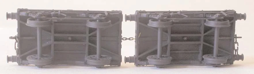 NSW Railways 1858 E Bolster Wagons Unassembled Kit - Redfern Works - HO NSWGR - Image 3 of 4