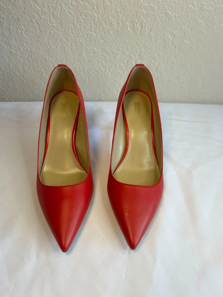 Bomba Michael Michael Kors Alina Flex Cuero Talla 8.5 M Fiesta Formal Foto 2 de 4