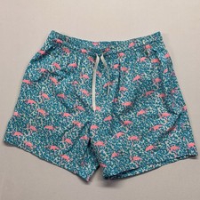 Chubbies Shorts Mens XL Domingos are for Flamingos 5.5" Swim Trunks